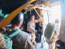 El EADA es la primera unidad del Ejército del Aire y del Espacio en lanzar hasta a 59 paracaidistas en apertura automática en una sola rotación desde un A400M