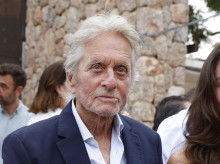Michael Douglas, en un acto institucional de este verano en Mallorca