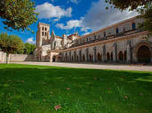 Imagen exterior del Monasterio de Santa María la Real de las Huelgas, en Burgos