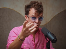Aldo Comas, durante su conversación con Dani Esteve en el pódcast Cara a cara