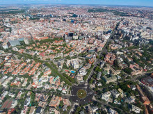 Imagen aérea de Madrid