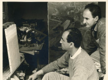 Eduardo y Gonzalo Chillida en el estudio del pintor en 1964

REMITIDA / HANDOUT por DAVID STEKERT - BUDD STUDIO
Fotografía remitida a medios de comunicación exclusivamente para ilustrar la noticia a la que hace referencia la imagen, y citando la procedencia de la imagen en la firma
19/10/2026