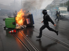 Incidentes en Bruselas el pasado 9 de octubre