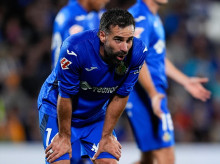 Daniel Carvajal of Getafe CF gestures during the Spanish League, LaLiga EA Sports, football match between Getafe CF and Rayo Vallecano at Coliseum de Getafe stadium on October 19, 2026, in Getafe, Spain.

Dennis Agyeman / AFP7 / Europa Press
19/10/2026 ONLY FOR USE IN SPAIN