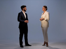 Alejandro Entrambasaguas y María Jamardo