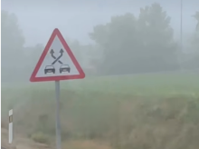 Esta señal es cada vez más habitual en las carreteras