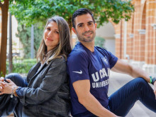 José Francisco Trigueros y su esposa Jeanine