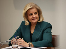 La ex ministra de Trabajo con Rajoy, Fátima Báñez.
