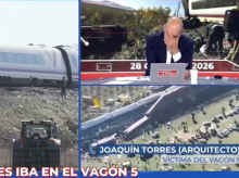 Nacho Abad ha conectado en directo con Joaquín Torres, que viajaba en uno de los trenes de la tragedia de Urda