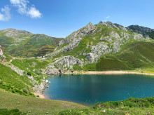 Lago de la Cueva, Lagos de Saliencia, Somiedo (Asturias)