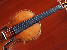Violín, foto de archivo