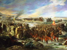La Batalla de Tetuán . Óleo sobre lienzo. BIC, 1870