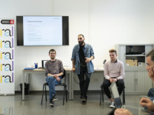 Una de las sesiones del Centro de Masculinidades Plural, en Barcelona