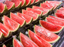 El kilo de sandía se ha llegado a pagar a 0,93 euros, por los 0,31 de 2021