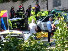 Accidente en la calle Sinesio Delgado de Madrid