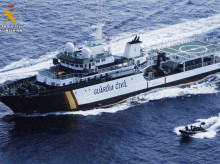 El buque oceánico de la Guardia Civil Río Segura