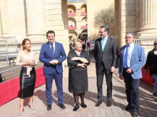 Marián Aguilar, José María Bellido, Olga Caballero, Adolfo Molina y Manuel Murillo