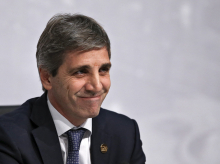 El futuro nuevo ministro de Economía de Argentina, Luis Caputo