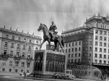 Estatua de Franco en Ferrol, su ciudad natalEuropa Press / Europa Press
(Foto de ARCHIVO)
22/7/1971