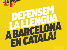 Campaña de la CUP para defender el uso del catalán