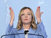 La primera ministra italiana, Giorgia Meloni, será candidata al Parlamento Europeo