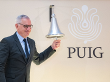 Marc Puig toca la campana en la salida a bolsa de la compañía de perfumería