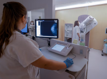 Sección de Radiología de la Mujer del Hospital Vall d'Hebron, de Barcelona