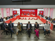 Vista general de la reunión de la Ejecutivo Federal del PSOE del pasado mes de mayo