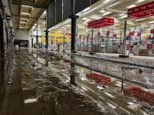 Centro comercial Bonaire, Valencia, tras el paso de la DANA