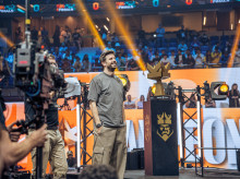 El exfutbolista Gerard Piqué tras la final de la Kings League 2024, en el WiZink Center