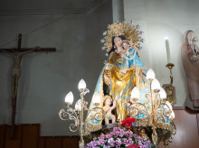 Imagen de la Virgen de los Desamparados