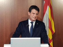 Manuel Valls durante su etapa como concejal en el Ayuntamiento de Barcelona