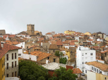 Vista general de Vistabella del Maestrazgo, Castellón, el pueblo más alto de la Comunidad Valenciana