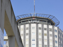 Fachada del Hospital Universitario La Paz