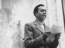El poeta alicantino Miguel Hernández