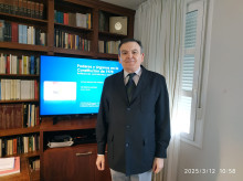 Manuel Balado, en el Club Alcorce de Córdoba