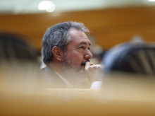 El portavoz del Grupo Socialista en el Senado, Juan Espadas
