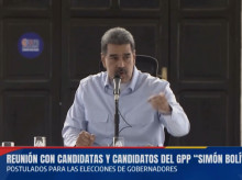 El presidente de Venezuela, Nicolás Maduro