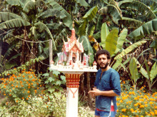 Templo del hogar en Tailandia