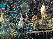 Villanueva de la Serena celebra con fervor 'La Carrerita' en el Domingo de Resurrección