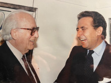 Antonio Mingote y Alfonso Ussía