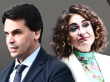 Montaje del novio de Isabel Díaz Ayuso, Alberto González Amador, y la ministra María Jesús Montero