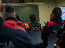 Agentes de los Mossos d'Esquadra, en una imagen de archivo