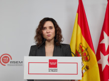 La presidenta de la Comunidad de Madrid, Isabel Díaz Ayuso