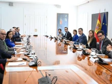 Reunión de Pedro Sánchez y el Gobierno con las compañías eléctricas