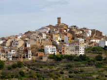 Vistas del municipio de Useras, Castellón