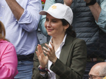 Politician Isabel Díaz Ayuso during Masters Series Madrid 2025 in Madrid on 30 April  2025.