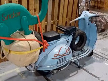 Gijón se convierte en la capital mundial de la Vespa con más de 3.000 aficionados