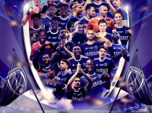 El Paris FC celebra su ascenso a la Ligue 1
