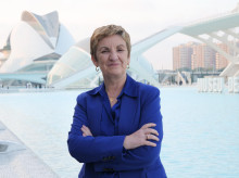 La consejera valenciana de Innovación, Industria, Comercio y Turismo, en la Ciudad de las Artes y las Ciencias